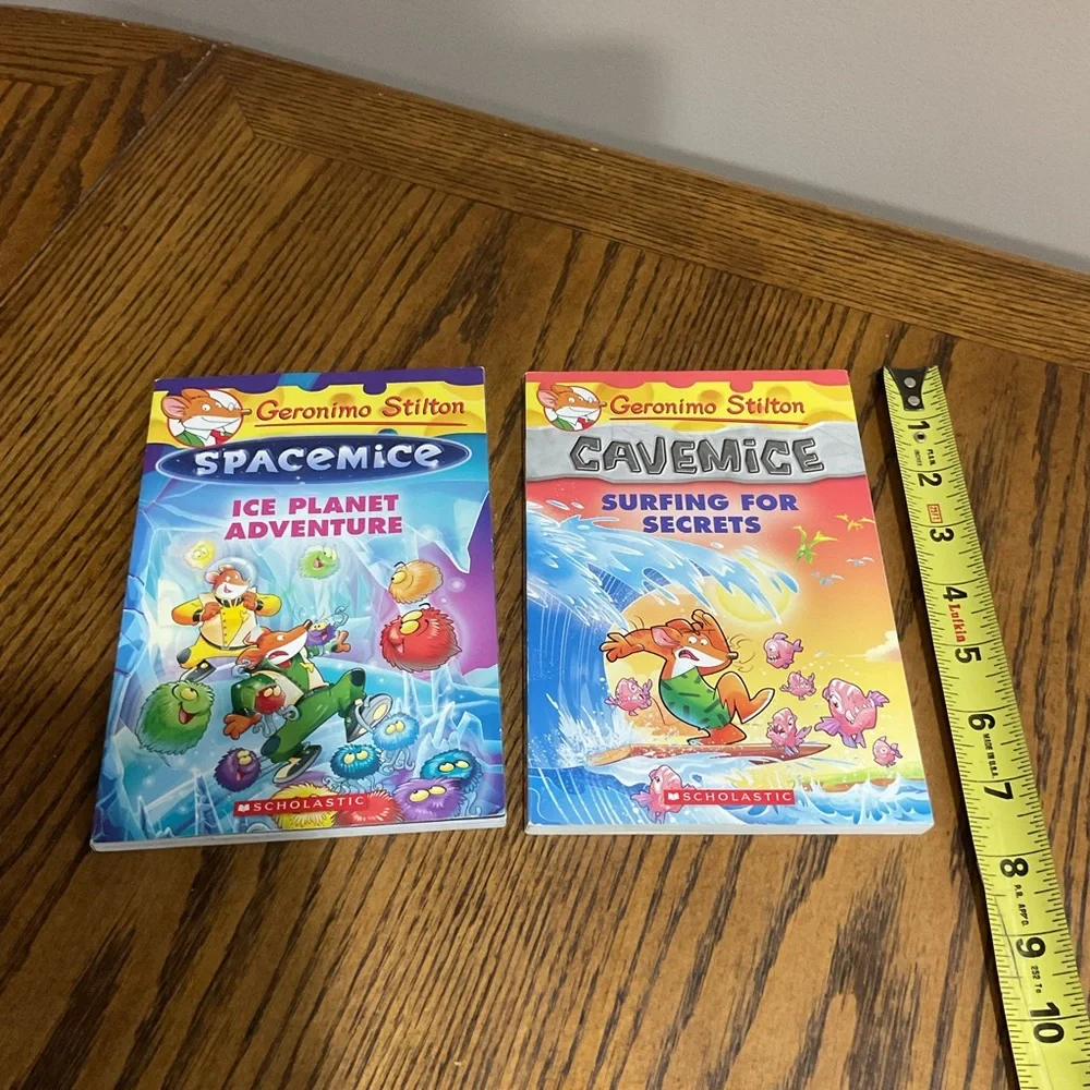 6 Scholastic Geronimo Stilton Adventure Chapter Books 📚